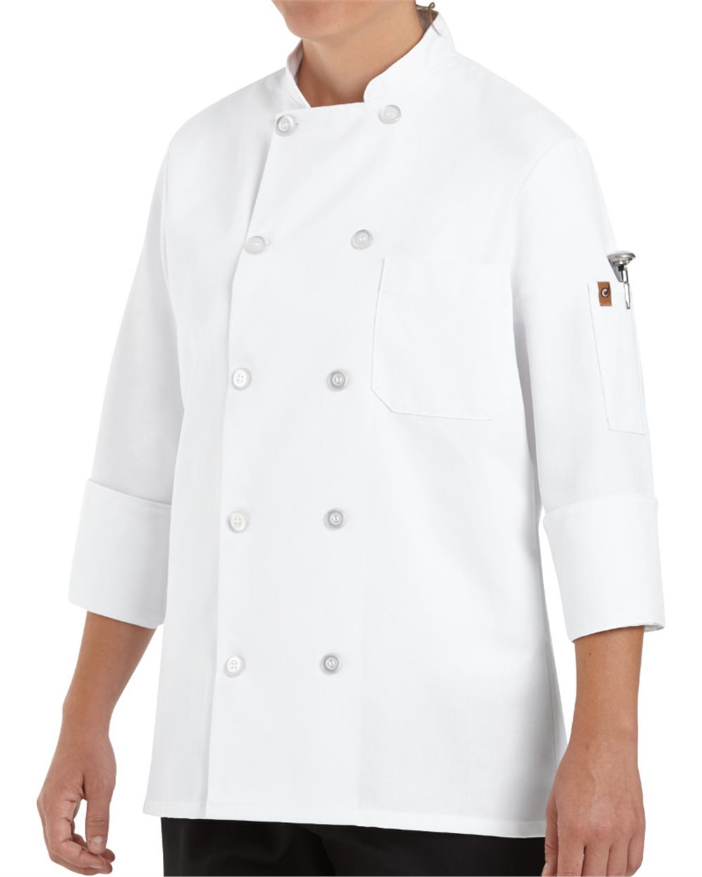 Chef Designs 0401 Women's Ten Button Chef Coat - style