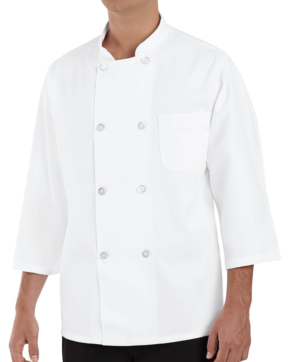 Chef Designs 0402 Three-Quarter Sleeve Chef Coat - style