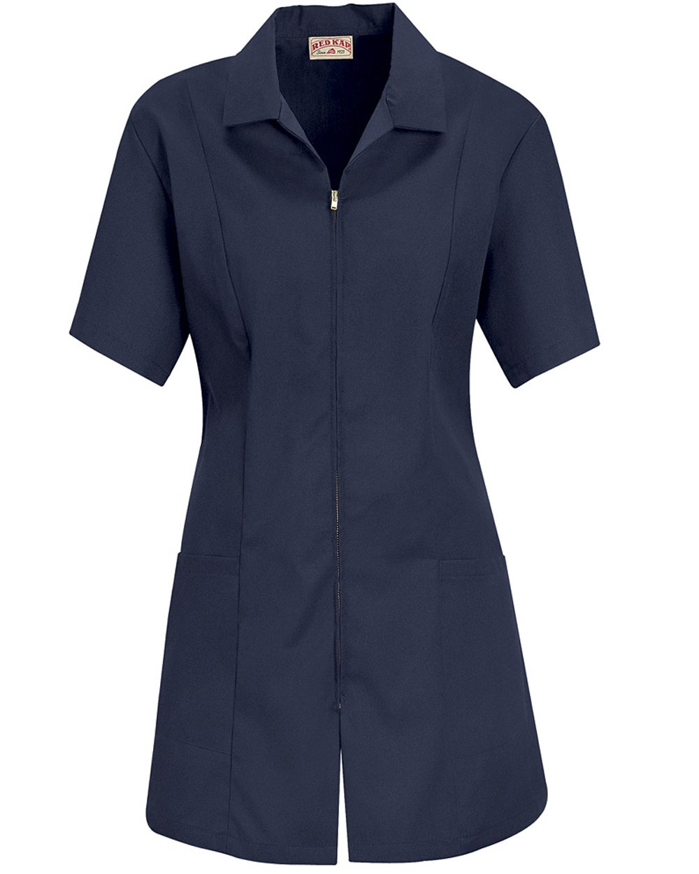 Red Kap KP43 Women's Zip Front Smock - style