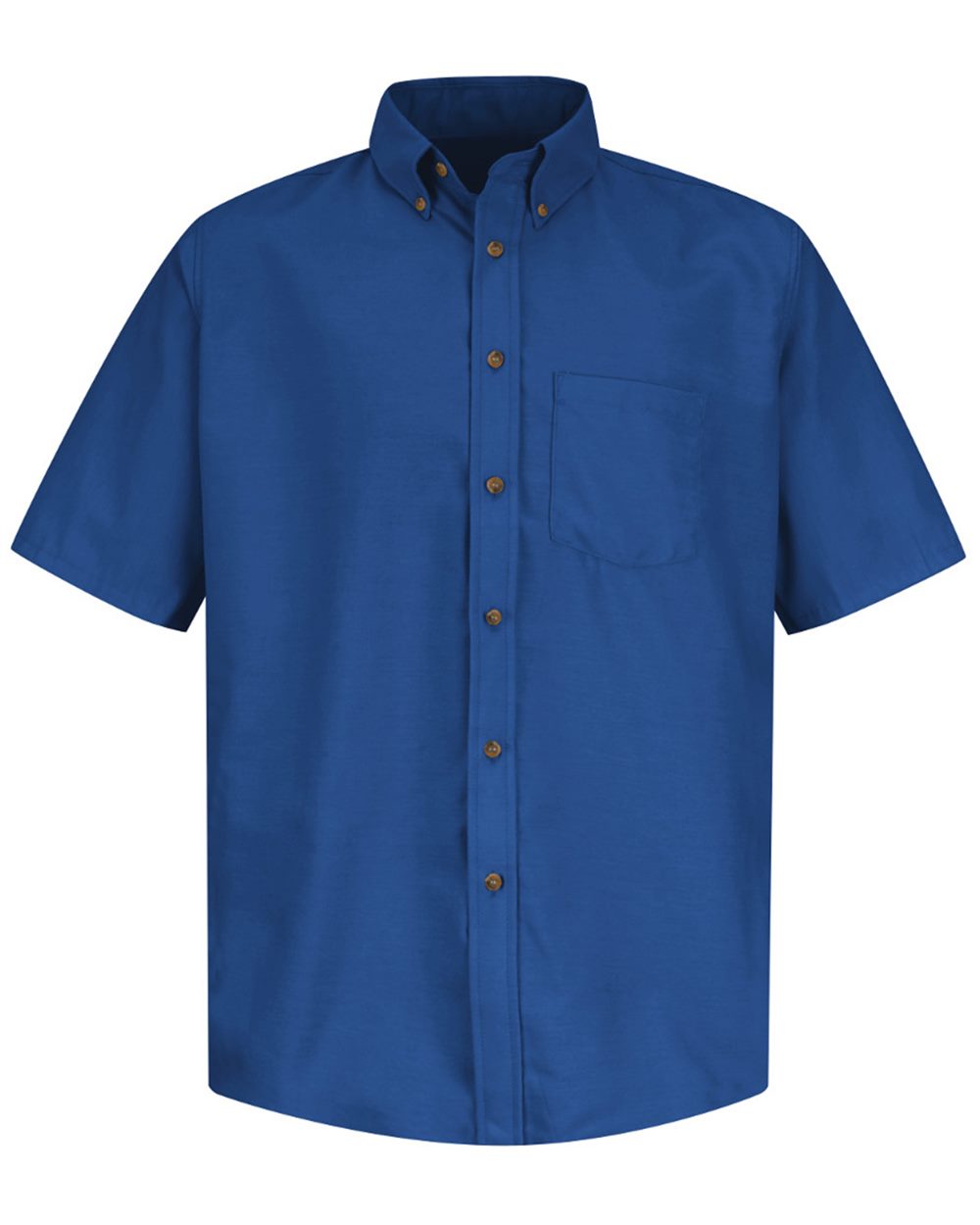 Red Kap SP80 Men's Poplin Short Sleeve Dress Shirt - style
