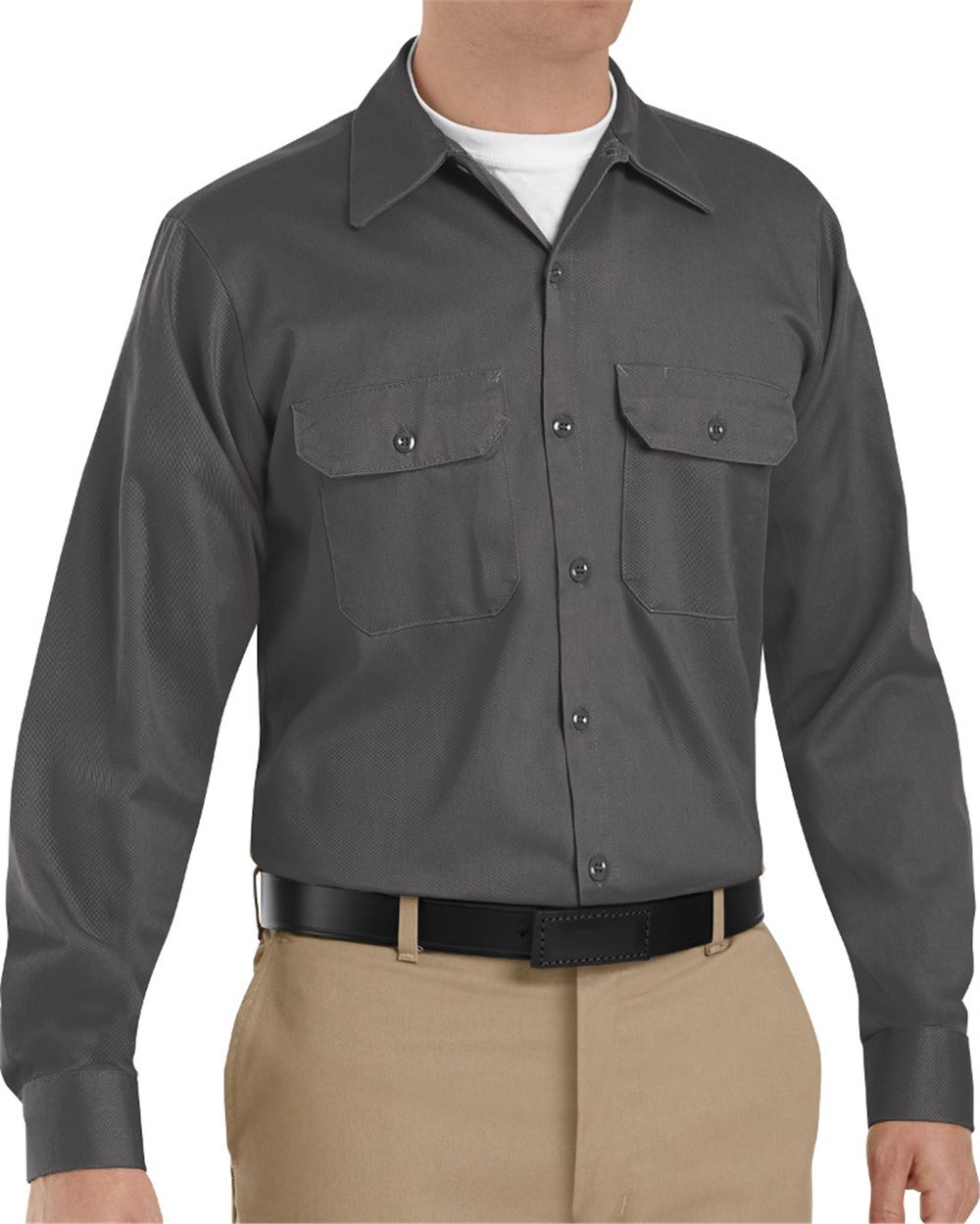 Red Kap SC70 Men's Deluxe Heavyweight Cotton Shirt - style