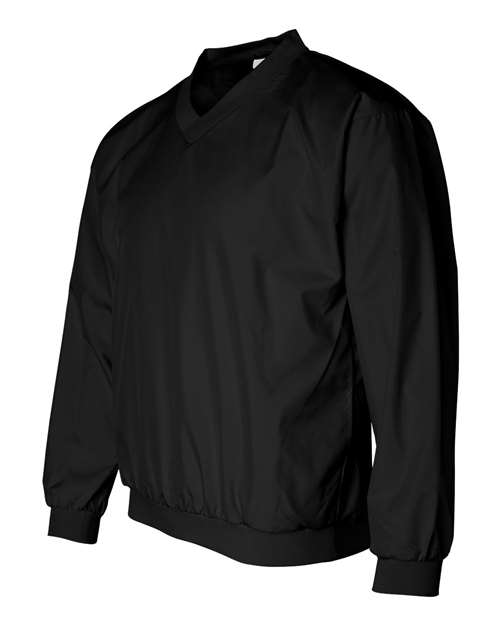 Augusta Sportswear 3415 Unisex Micro Poly Windshirt - Black - side