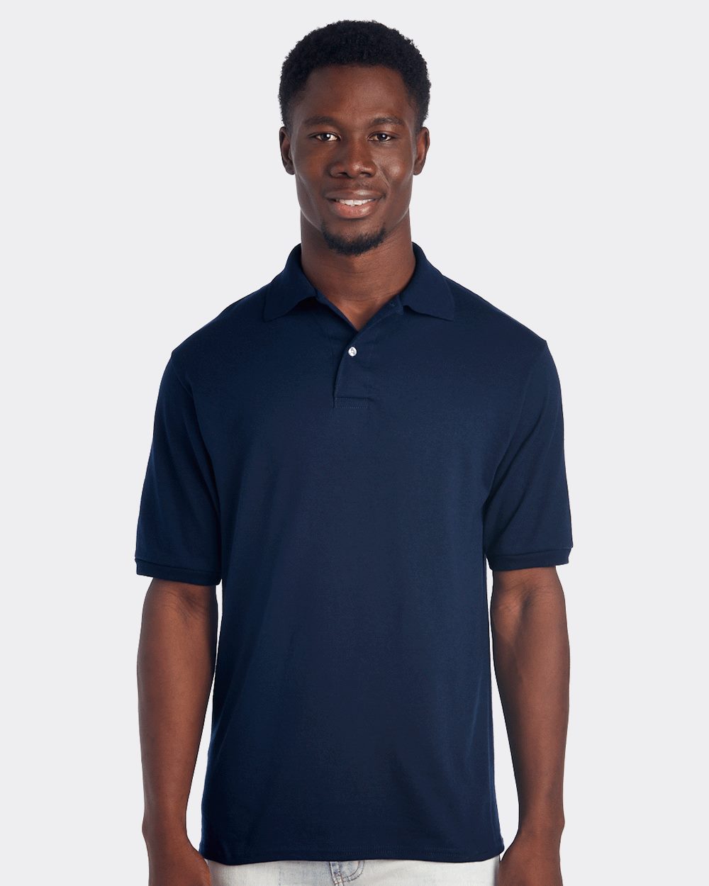 JERZEES 437MSR Men's SpotShield® 50/50 Polo - style