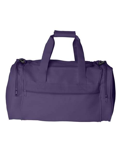 Augusta Sportswear 417 600-Denier Small Gear Bag - Purple - front