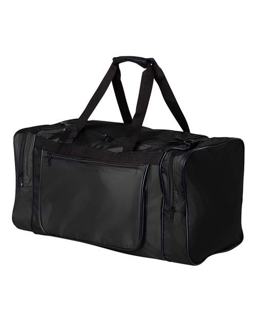 Augusta Sportswear 511 420-Denier Gear Bag - Black - side