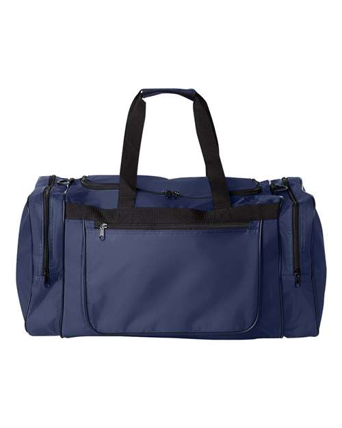 Augusta Sportswear 511 420-Denier Gear Bag - Navy - front