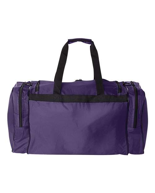 Augusta Sportswear 511 420-Denier Gear Bag - Purple - back