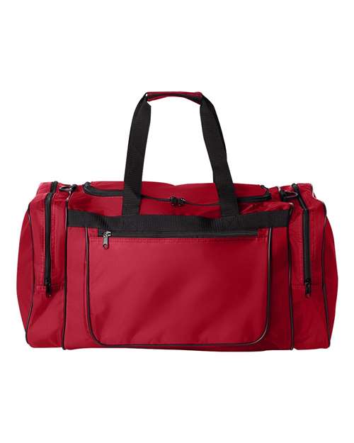 Augusta Sportswear 511 420-Denier Gear Bag - Red - front
