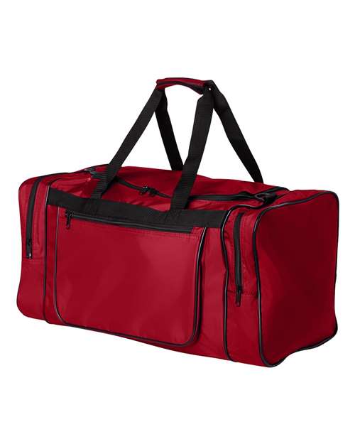 Augusta Sportswear 511 420-Denier Gear Bag - Red - side