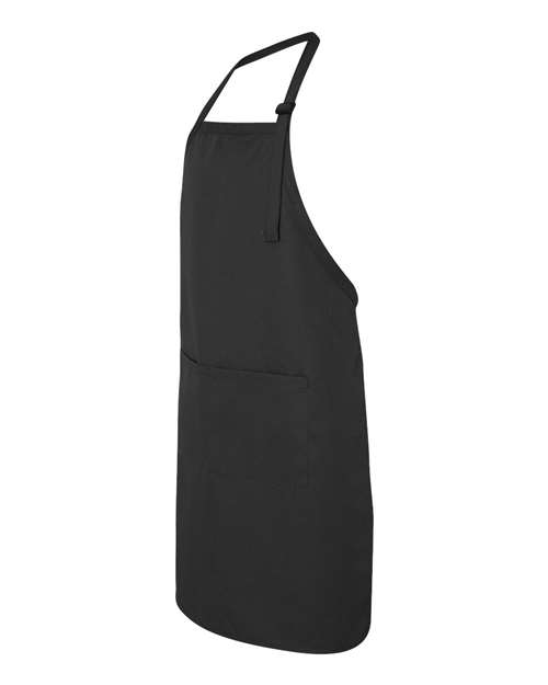 Chef Designs TT30 Premium Bib Apron - Black - side