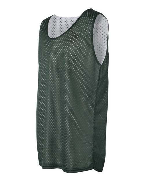 Badger 2529 Youth Pro Mesh Reversible Tank Top - Forest/ White - side