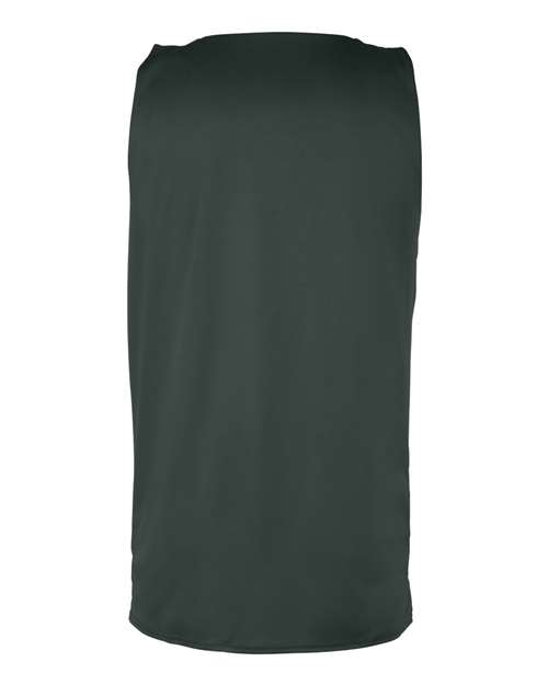 Badger 4129 Men's B-Core Reversible Tank Top - Forest - back