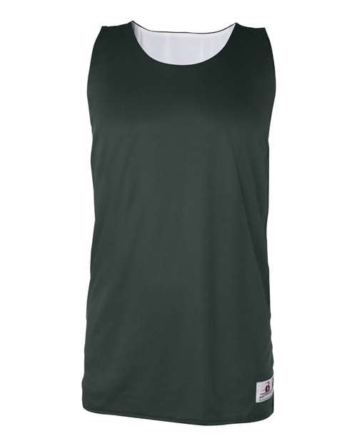 Badger 4129 Men's B-Core Reversible Tank Top - Forest - front