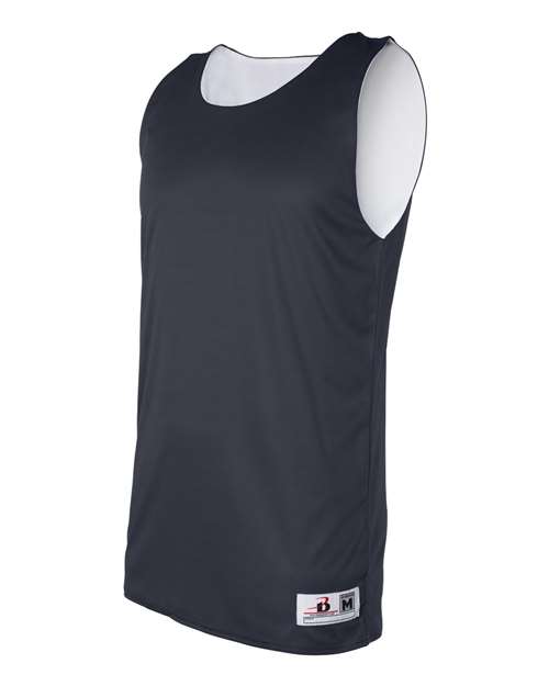 Badger 4129 Men's B-Core Reversible Tank Top - Navy - side