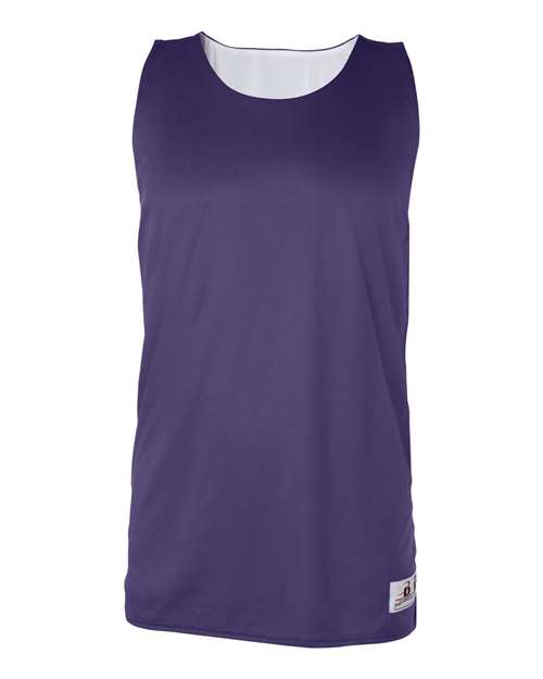 Badger 4129 Men's B-Core Reversible Tank Top - Purple - front