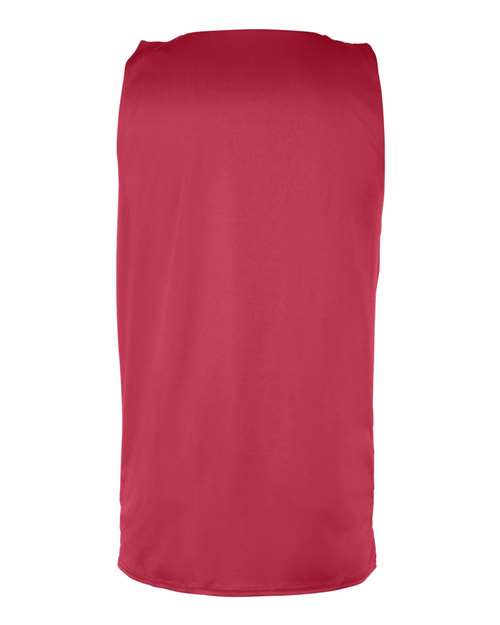 Badger 4129 Men's B-Core Reversible Tank Top - Red - back