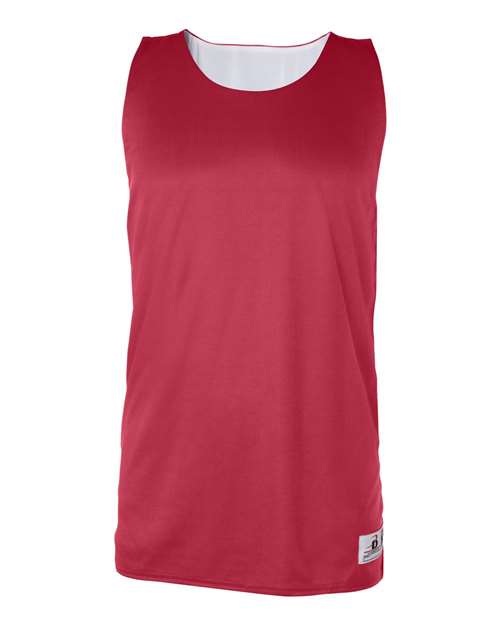 Badger 4129 Men's B-Core Reversible Tank Top - Red - front