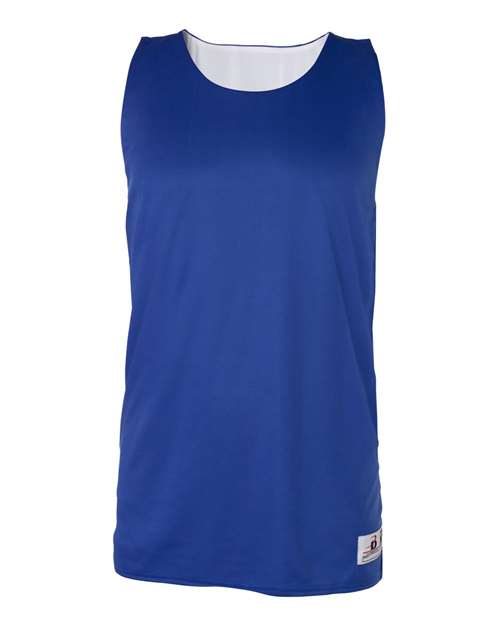 Badger 4129 Men's B-Core Reversible Tank Top - Royal - front