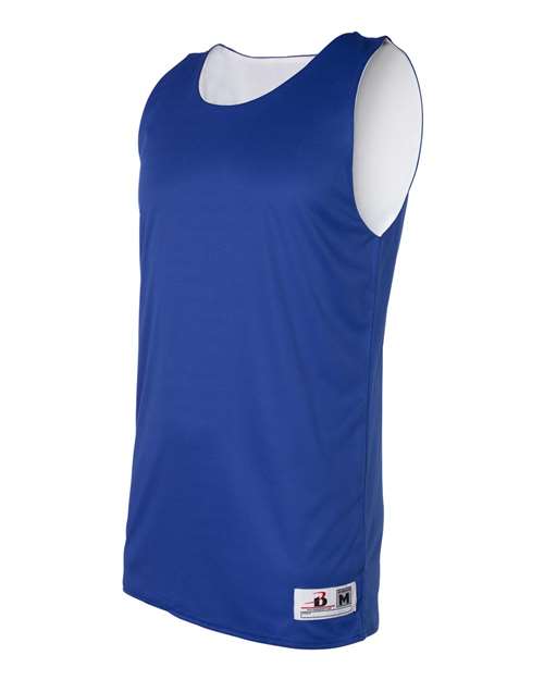 Badger 4129 Men's B-Core Reversible Tank Top - Royal - side