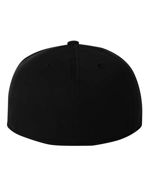 Flexfit 6210FF 210® Flat Bill Cap - Black - back