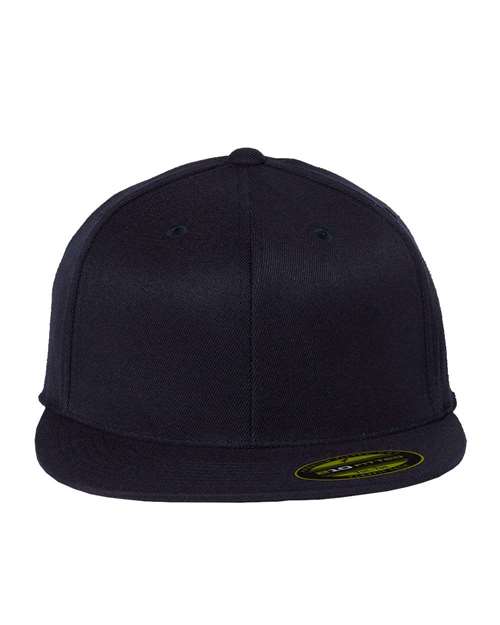 Flexfit 6210FF 210® Flat Bill Cap - Dark Navy - front