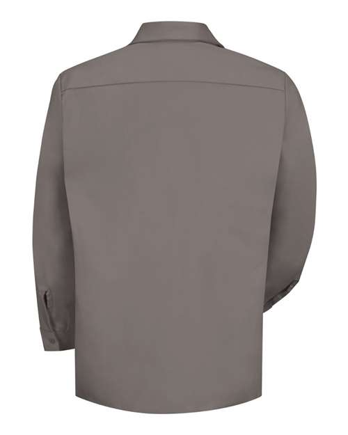 Red Kap SC30 Men's Cotton Uniform Shirt - Graphite - back
