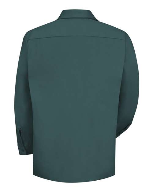 Red Kap SC30 Men's Cotton Uniform Shirt - Spruce Green - back