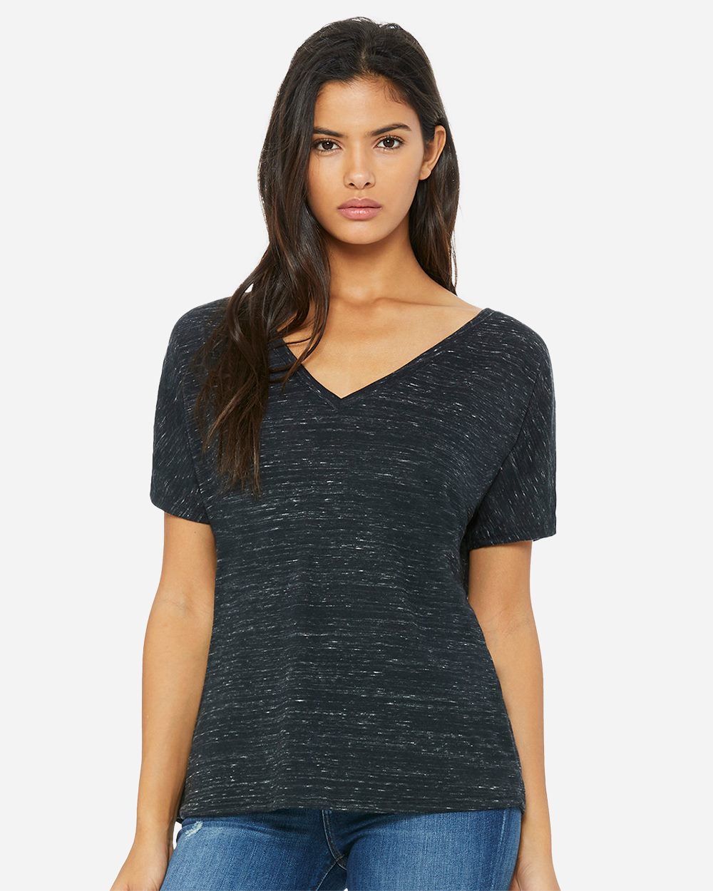BELLA + CANVAS 8815 Women’s Slouchy V-Neck Tee - style