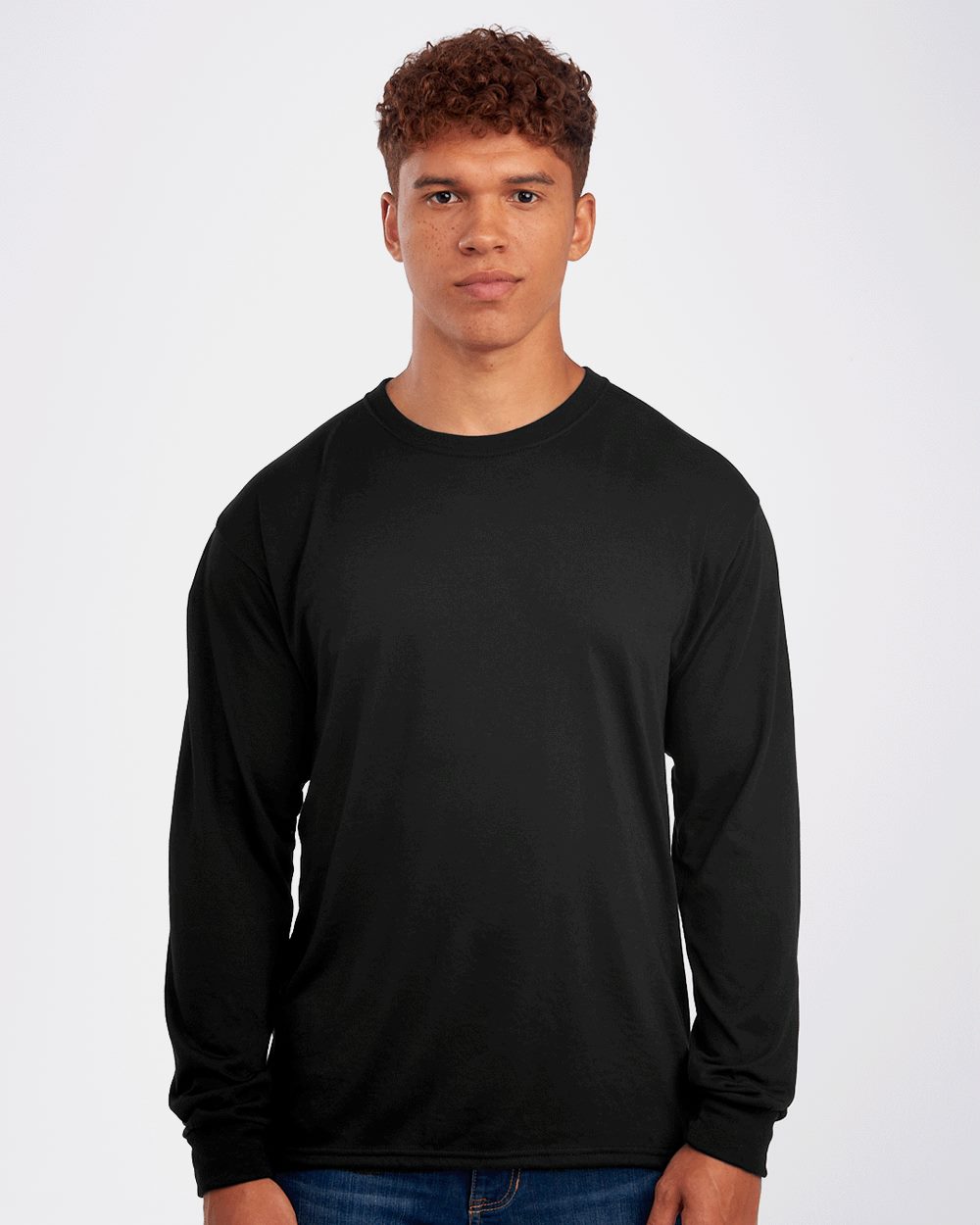 JERZEES 21MLR Unisex Dri-Power® Performance Long Sleeve T-Shirt - style