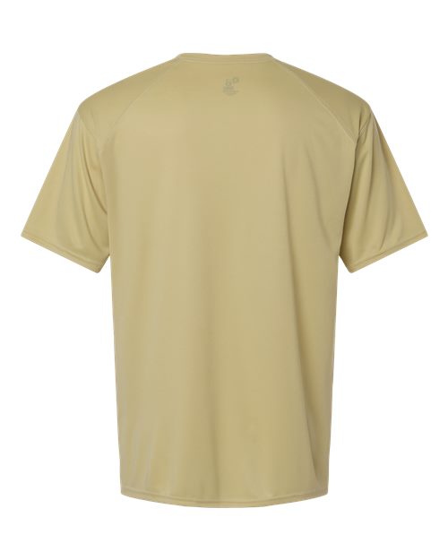 Badger 4120 Men's B-Core Sport Shoulders T-Shirt - Vegas Gold - back