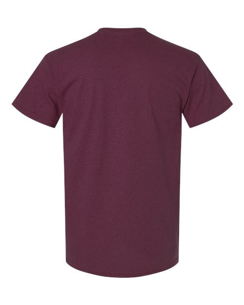 Gildan 2300 Unisex Ultra Cotton® Pocket T-Shirt - Maroon - back