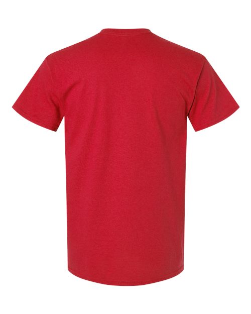 Gildan 2300 Unisex Ultra Cotton® Pocket T-Shirt - Red - back