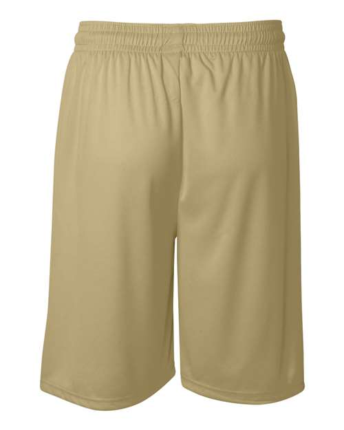 Badger 4109 Men's B-Core 9" Shorts - Vegas Gold - back