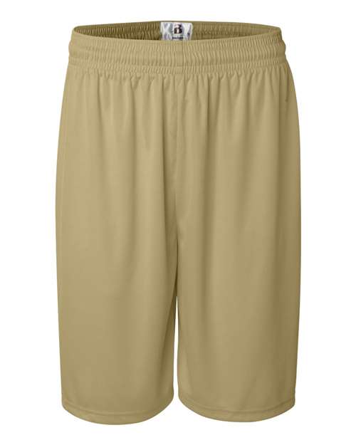 Badger 4109 Men's B-Core 9" Shorts - Vegas Gold - front