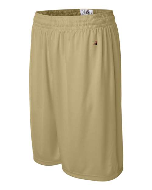 Badger 4109 Men's B-Core 9" Shorts - Vegas Gold - side