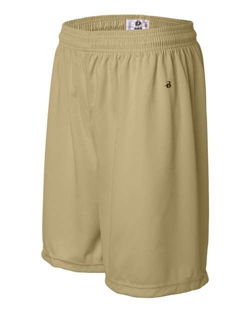 Badger 4107 Men's B-Core 7" Shorts - Vegas Gold - side