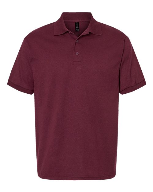 Gildan 8800 Unisex DryBlend® Polo - Maroon - front