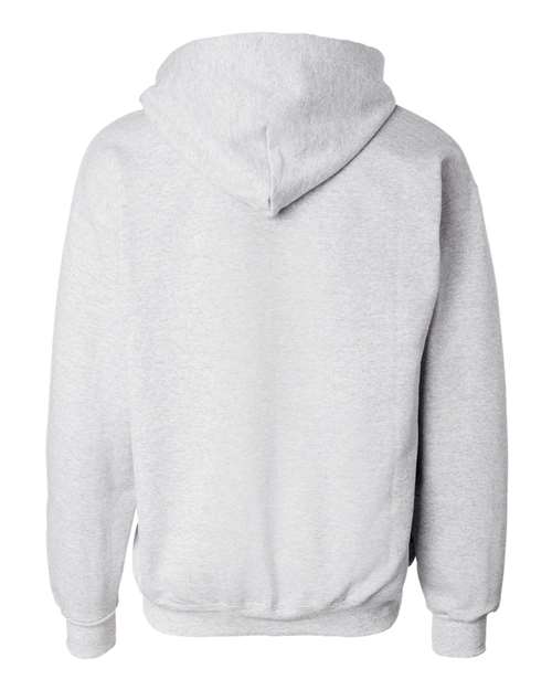 Hanes F280 Unisex Ultimate Cotton® Full-Zip Hooded Sweatshirt - Ash - back