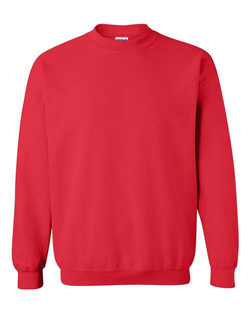 Gildan 18000 Unisex Heavy Blend™ Crewneck Sweatshirt - Red - front