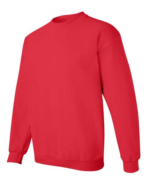 Gildan 18000 Unisex Heavy Blend™ Crewneck Sweatshirt - Red - side