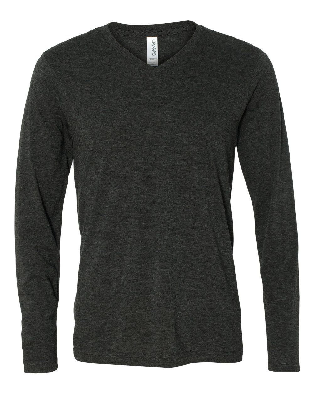 BELLA + CANVAS 3425 Unisex Long Sleeve V-Neck Tee - style