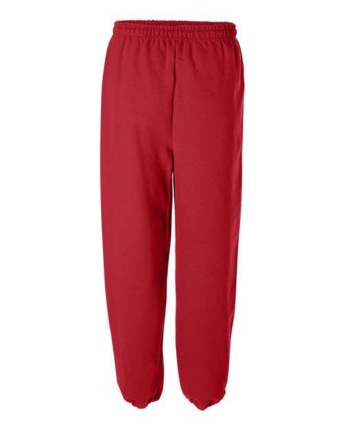 Gildan 18200 Unisex Heavy Blend™ Sweatpants - Red - back
