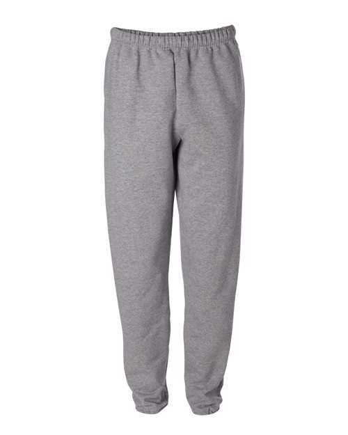 JERZEES 4850MR Unisex Super Sweats NuBlend® Sweatpants with Pockets - Oxford - front