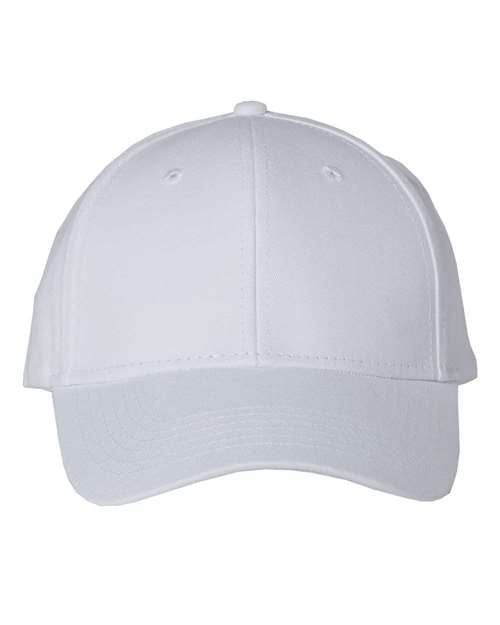 Valucap VC600 Chino Cap - White - front