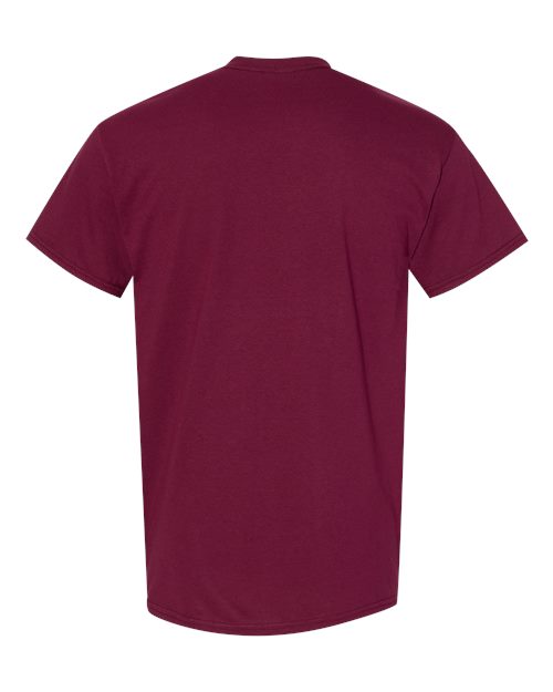Gildan 5000B Youth Heavy Cotton™ T-Shirt - Maroon - back