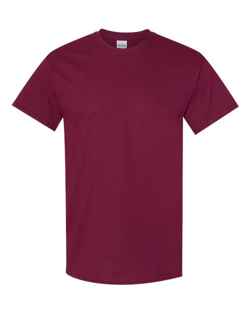 Gildan 5000B Youth Heavy Cotton™ T-Shirt - Maroon - front