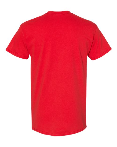 Gildan 5000B Youth Heavy Cotton™ T-Shirt - Red - back