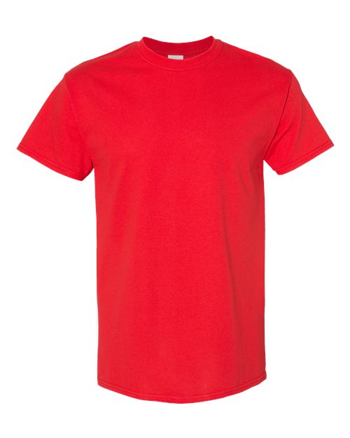 Gildan 5000B Youth Heavy Cotton™ T-Shirt - Red - front