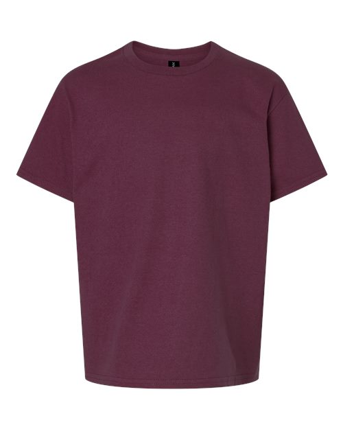 Gildan 2000B Youth Ultra Cotton® T-Shirt - Maroon - front
