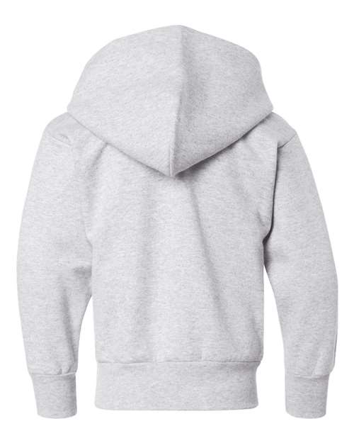 Hanes P473 Youth EcoSmart® Hooded Sweatshirt - Ash - back